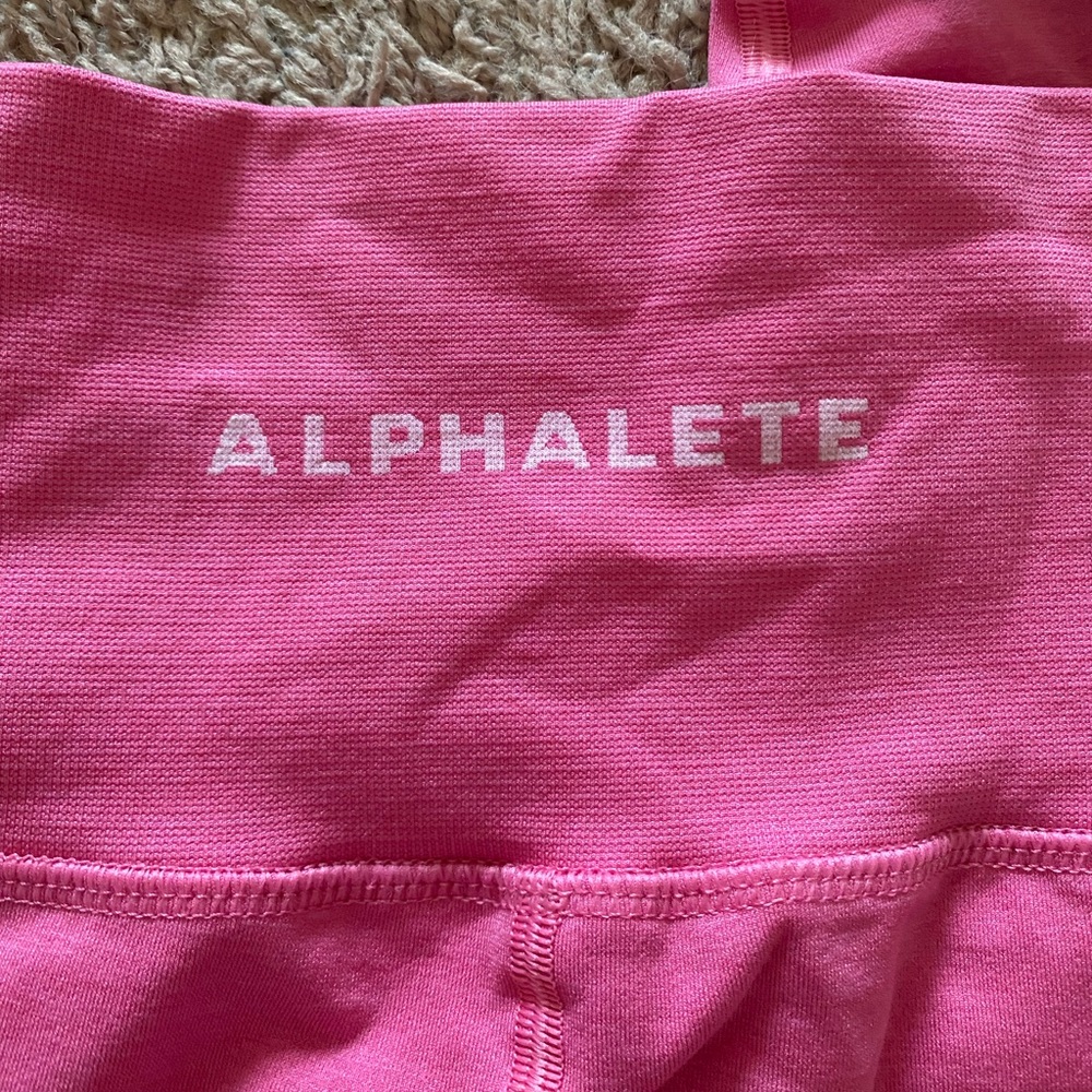 Alphalete Halo Leggings bright pink